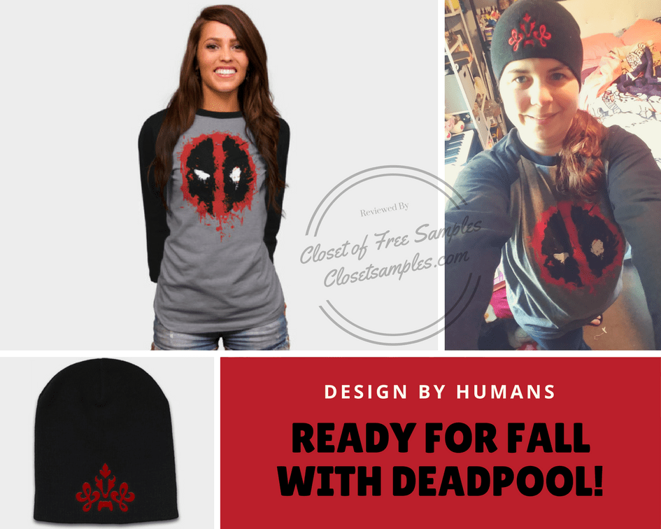 Ready for Fall with Deadpool at Design By Humans! #Review