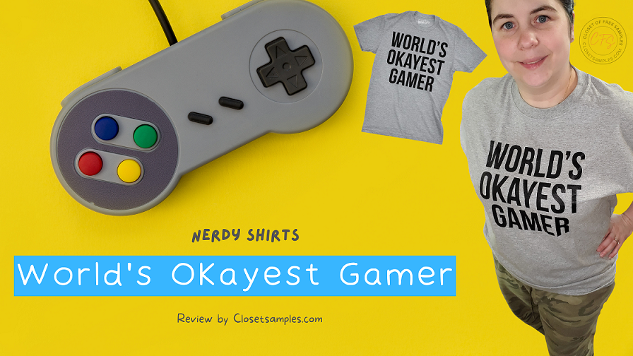 Nerdy Shirts World's Okayest Gamer Tshirt Review