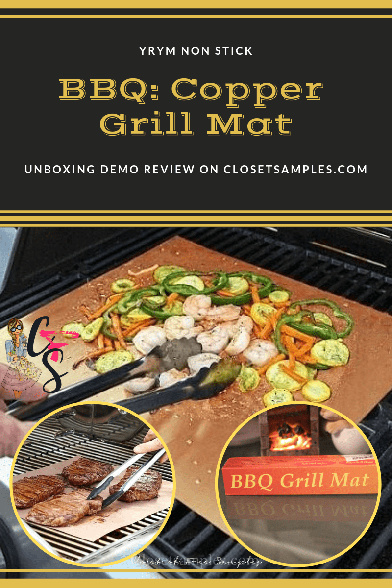 YRYM Non Stick Copper Grill Mat Unboxing Demo Review_Main.png