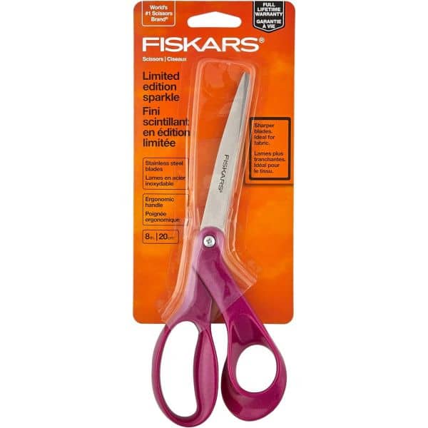 Fiskars 8&quot; Bent Scissors $6.86 (reg $17) | Back to School
