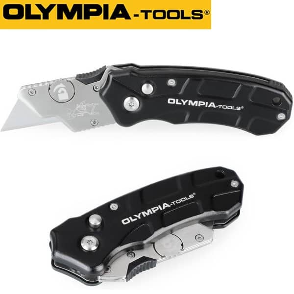 Olympia Tools Turbofold Utility Knife with FIVE Blades $9.99 (reg $20)