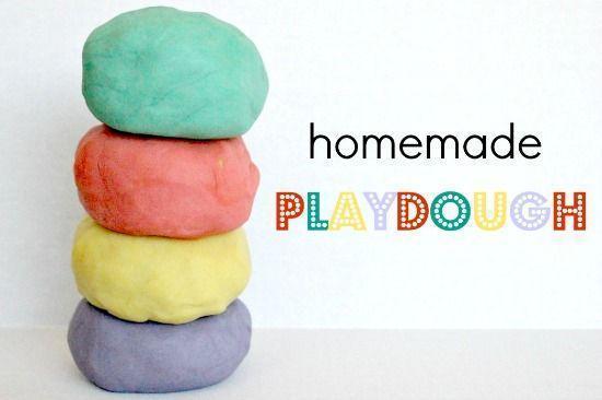 DIY Homemade Play Dough