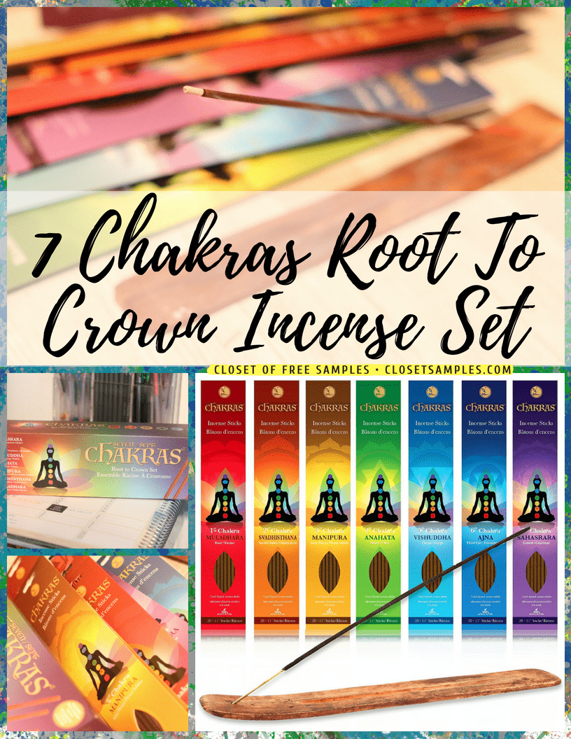 7 Chakras Root To Crown Incens...
