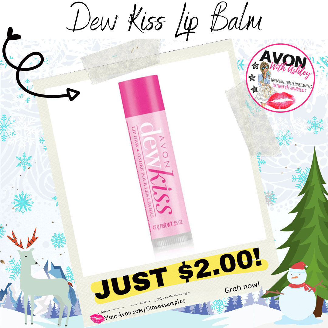 Avon Dew Kiss Lip Balm Just $2...