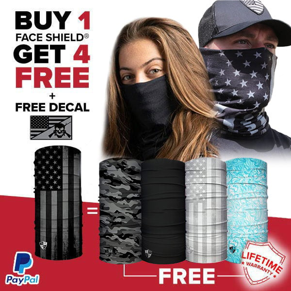 Buy 1 Face Shield Get 4 FREE from Alpha Defense!