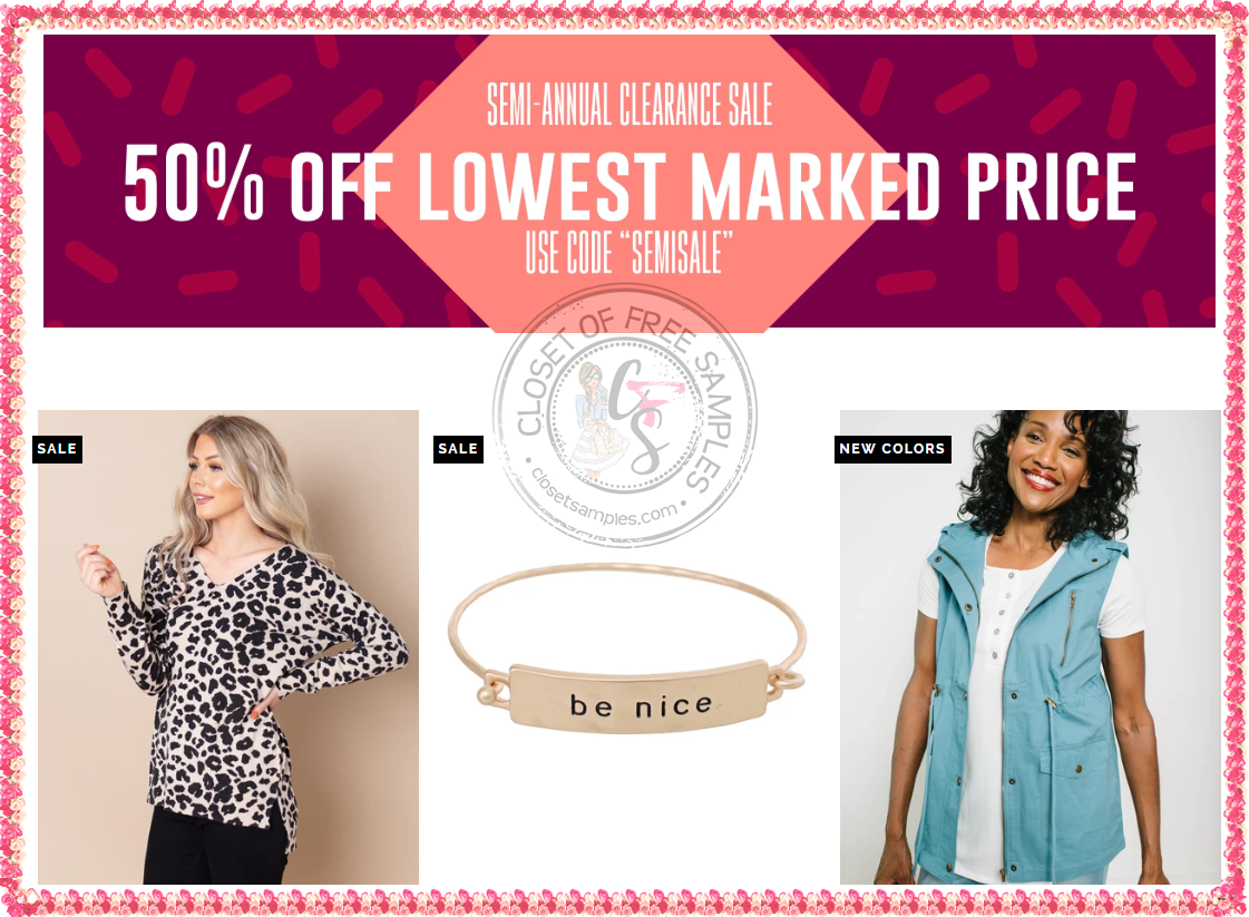 Cents of Style 50% off Semi-An...