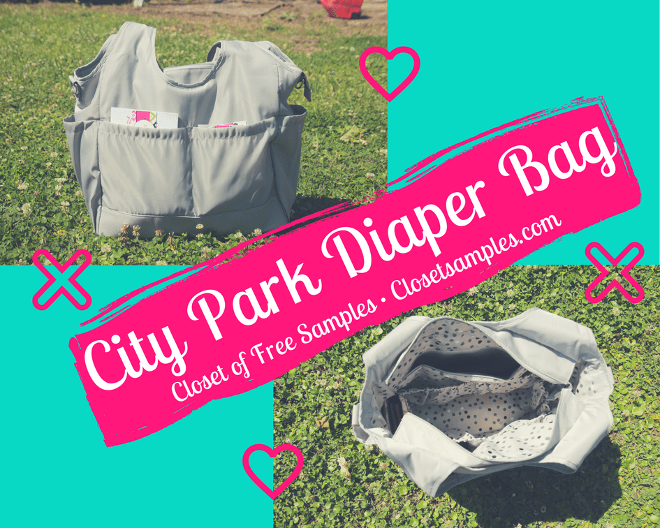 City Park Diaper Bag - Whisper Grey_AprilReview2.png