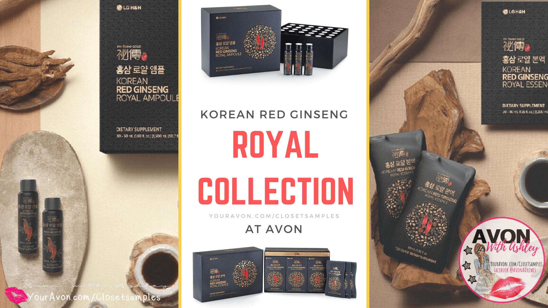 Check out the Re:Tune Korean Red Ginseng Royal Collection At Avon!