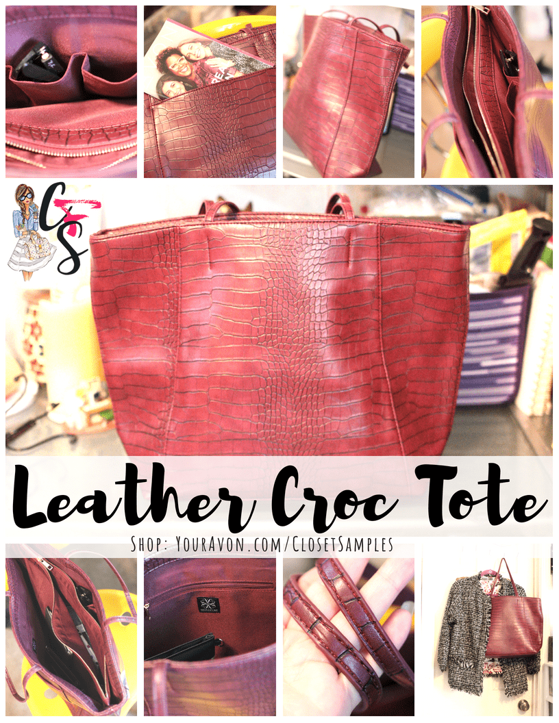 REVIEW: Leather Croc Tote