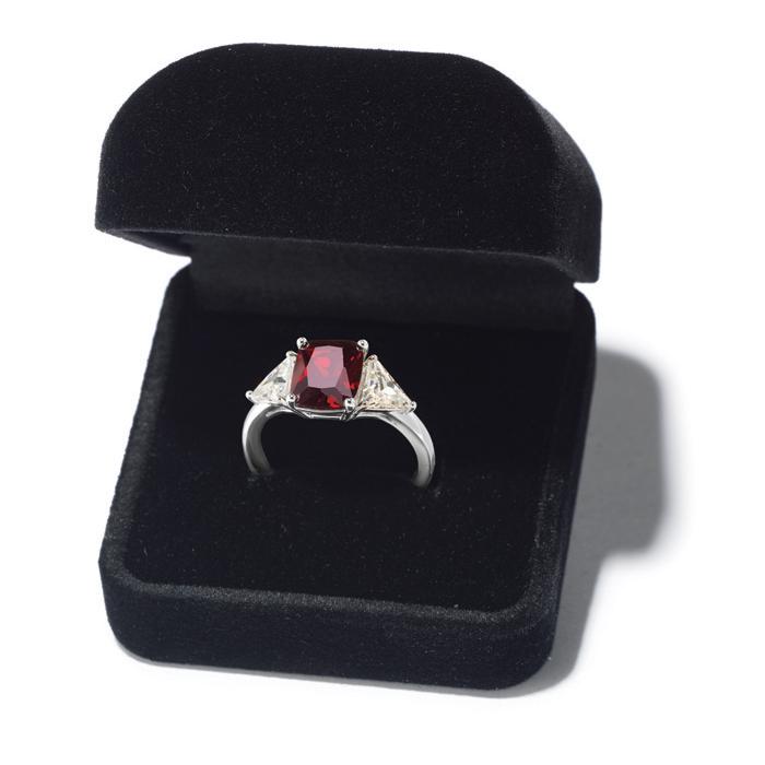 Luxe Look of Garnet Ring in Velvet Box.jpg