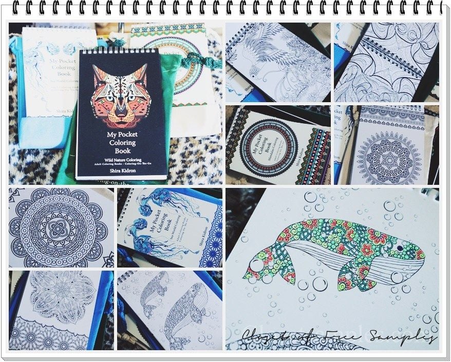 Adult Coloring Books - Coloring-On-The-Go #Review