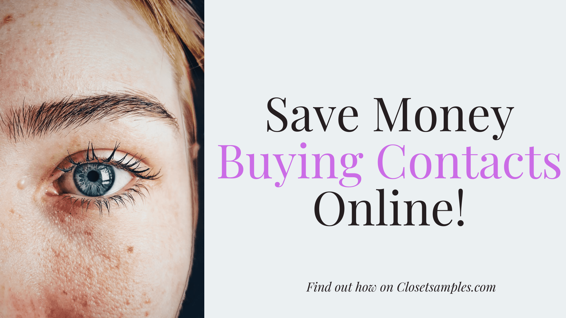 Save Money Buying Contacts Onl...