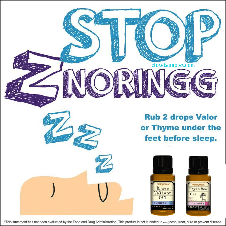Use Essential Oils for Snoring!