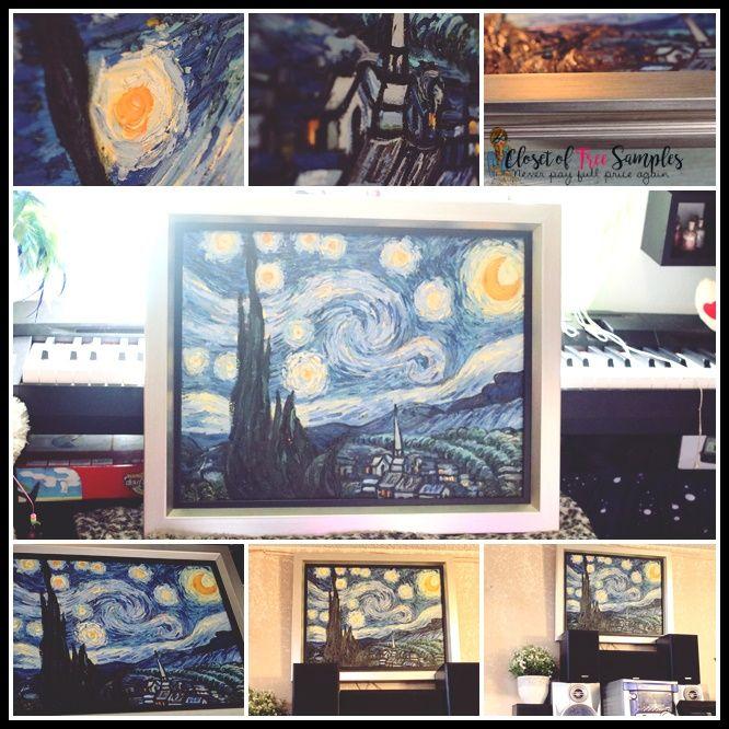 The Starry Night Oil Painting.