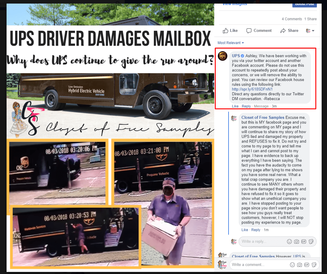 UPS comment on CFS Page 9182018.png