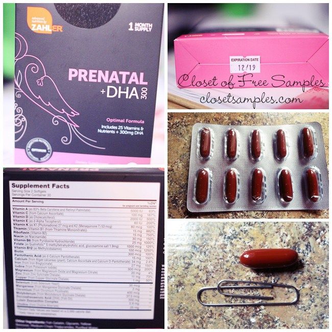 Zahler Prenatal DHA, Premium P...