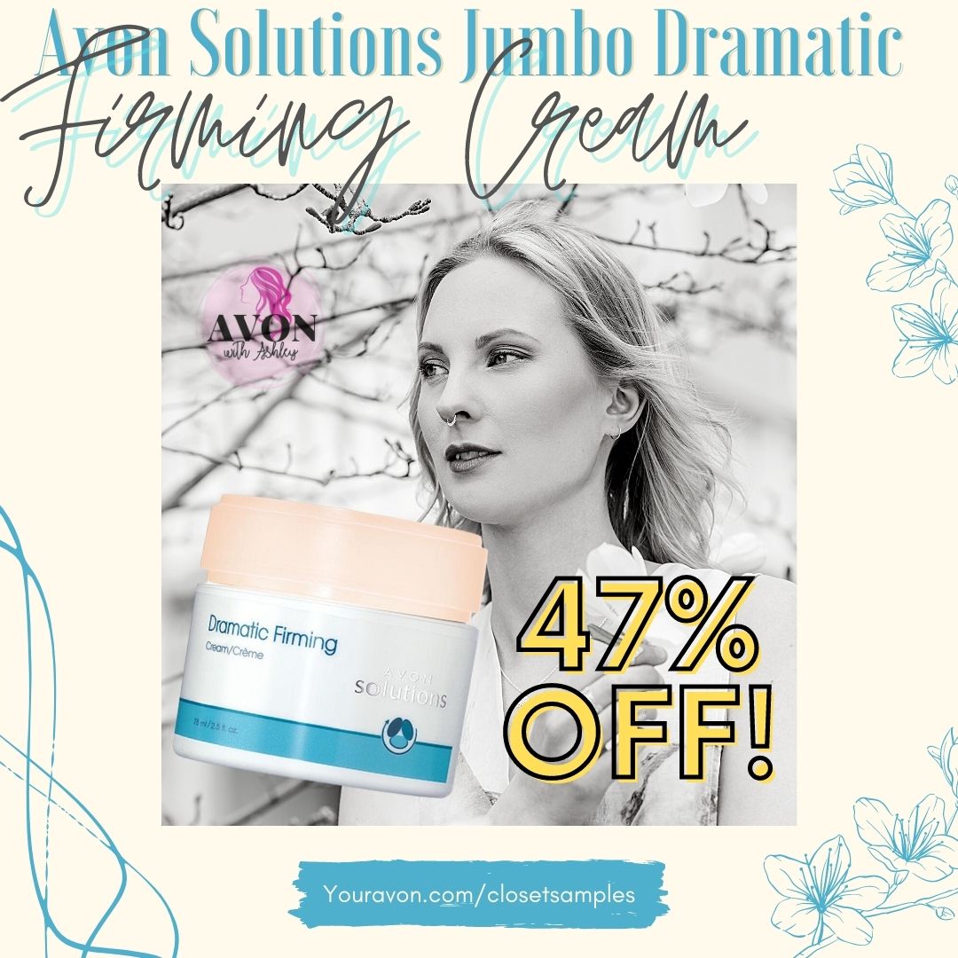 Avon Solutions Jumbo Dramatic Firming Cream closetsamples