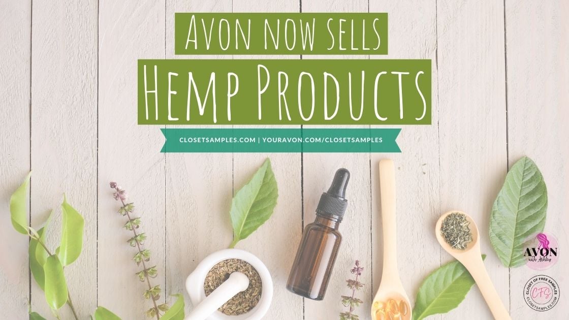 Avon now sells hemp and cbd products closetsamples