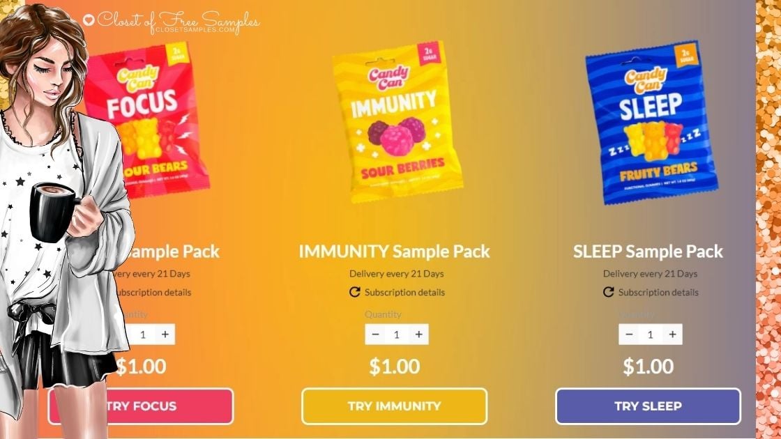 Try CandyCan for $1 Shipped!