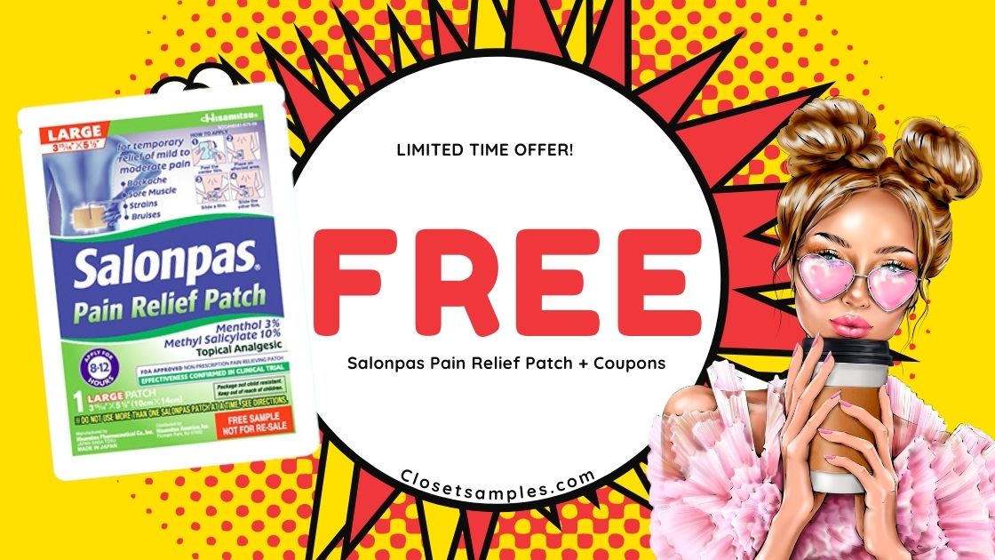 FREE Salonpas Pain Relief Patc...