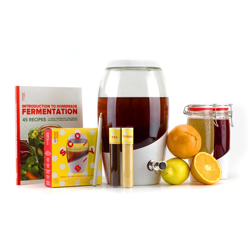 2021 Mothers Day Gift Guide Closetsamples complete kombucha brewing starter kit