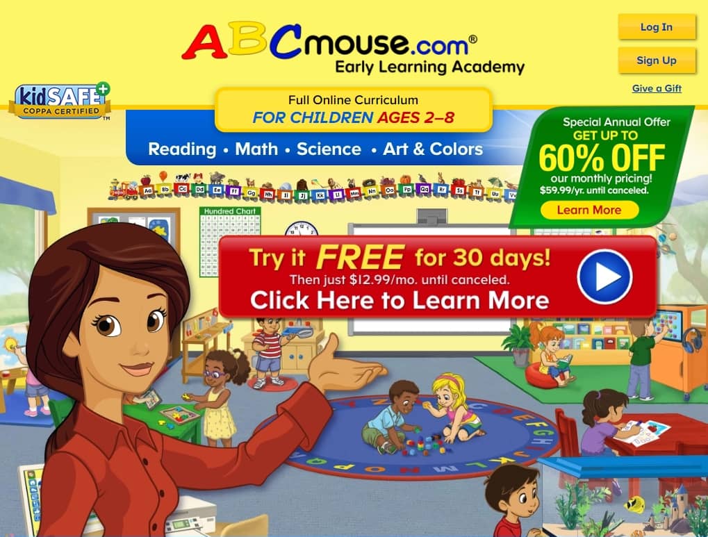 FREE ABC Mouse Trial | Homesch...