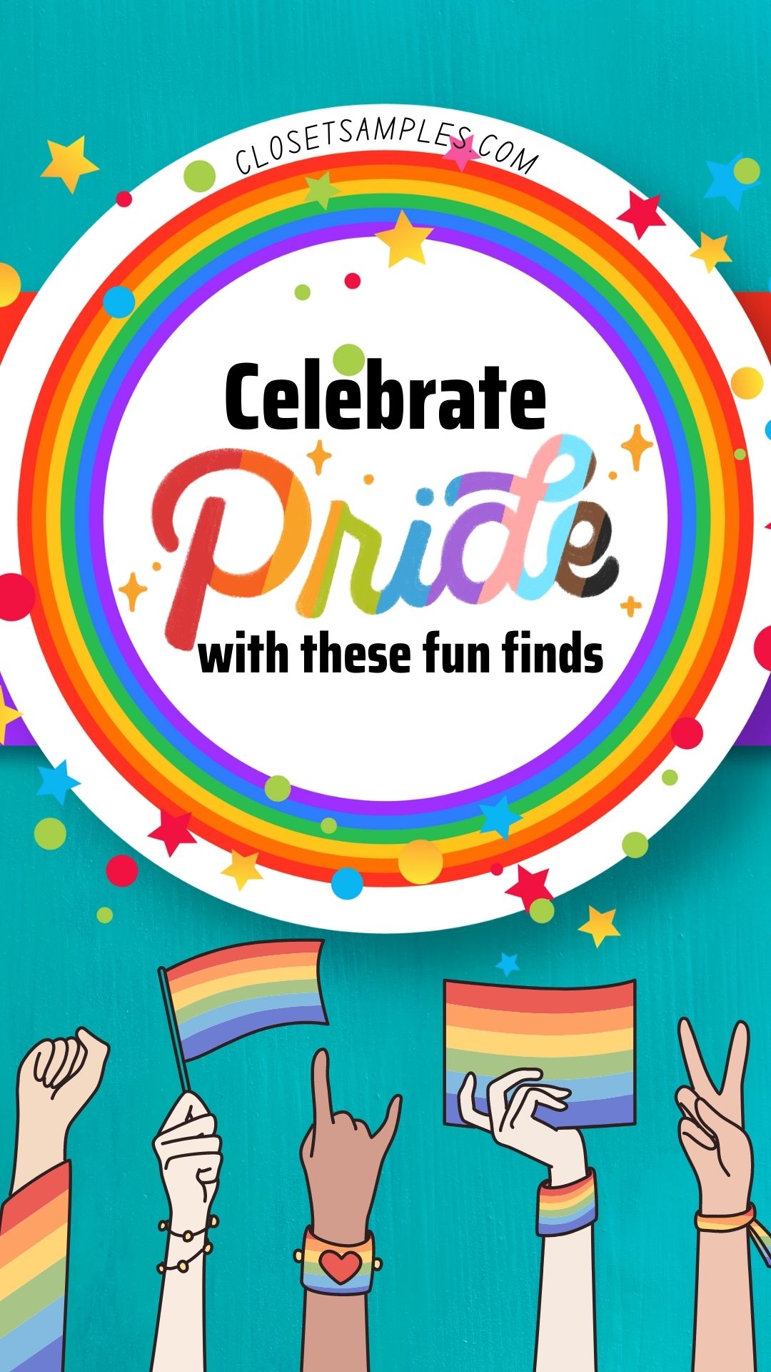 Celebrate PRIDE Month in 2022 with these Fun Finds closetsamples pinterest