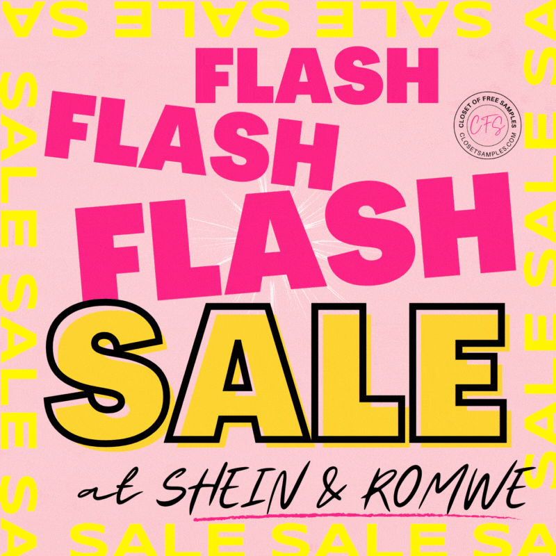 Flash Sale ROMWE SHEIN Closetsamples