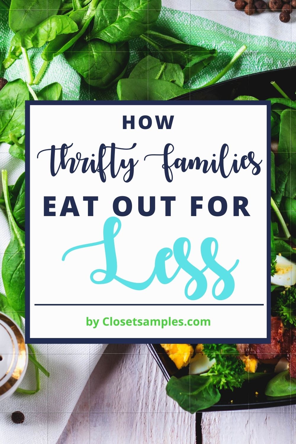 How Thrifty Families Eat Out for Less closetsamples Pinterest