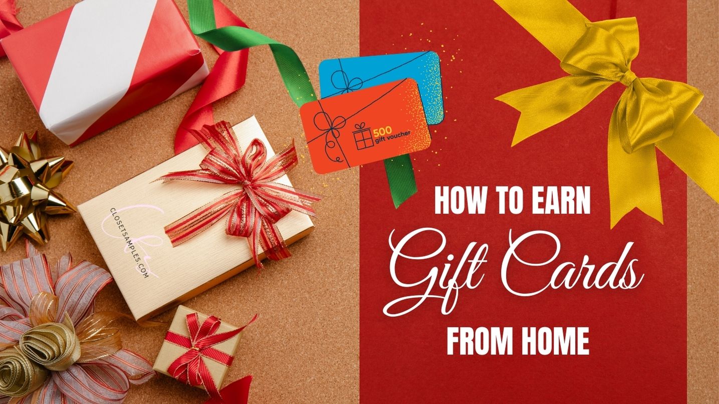 How To Earn Gift Cards from th...