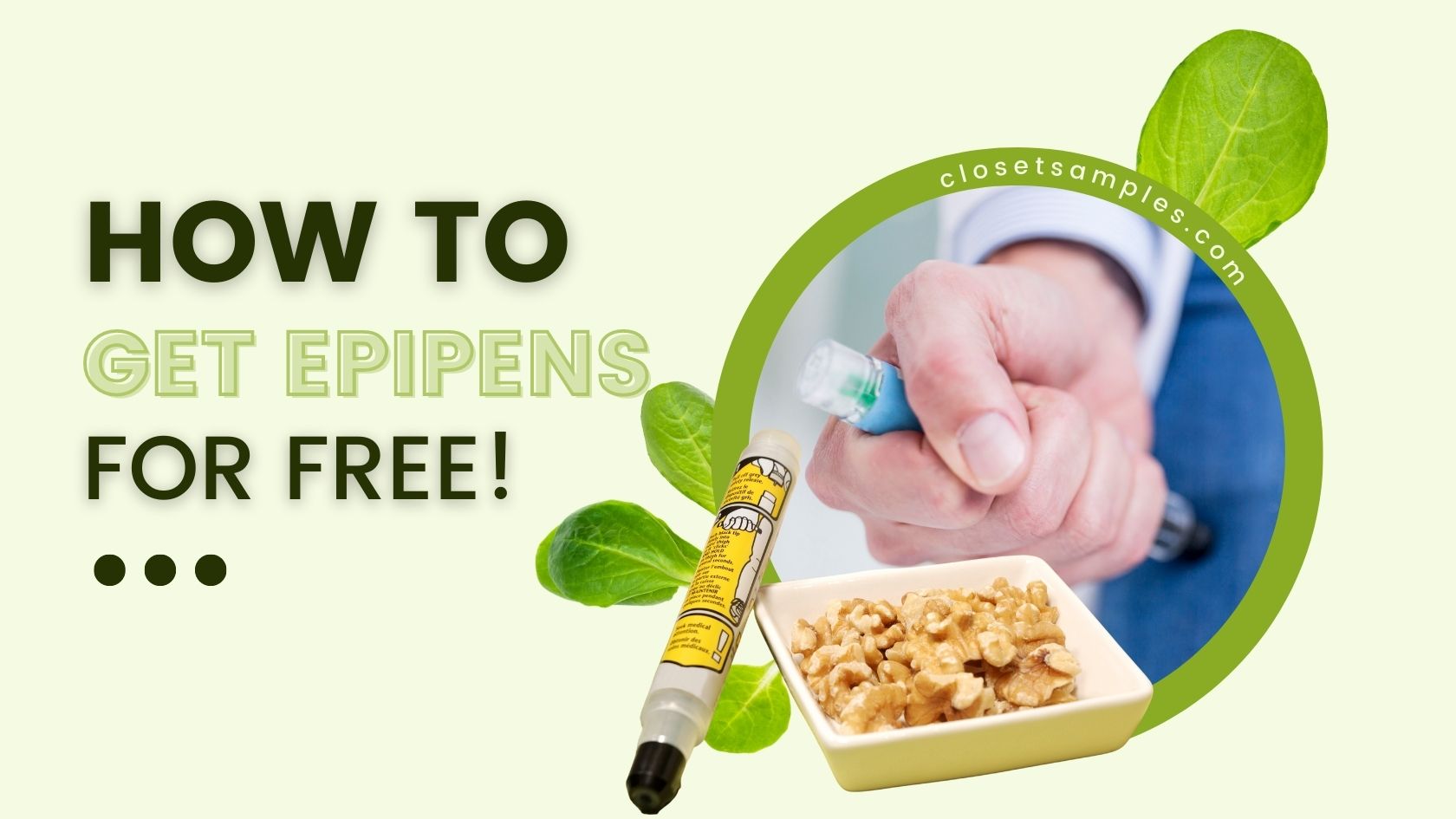 How To Get EpiPens for FREE!