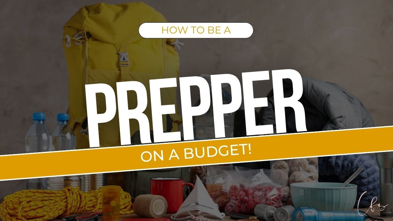 How to be a Prepper on a Budget closetsamples