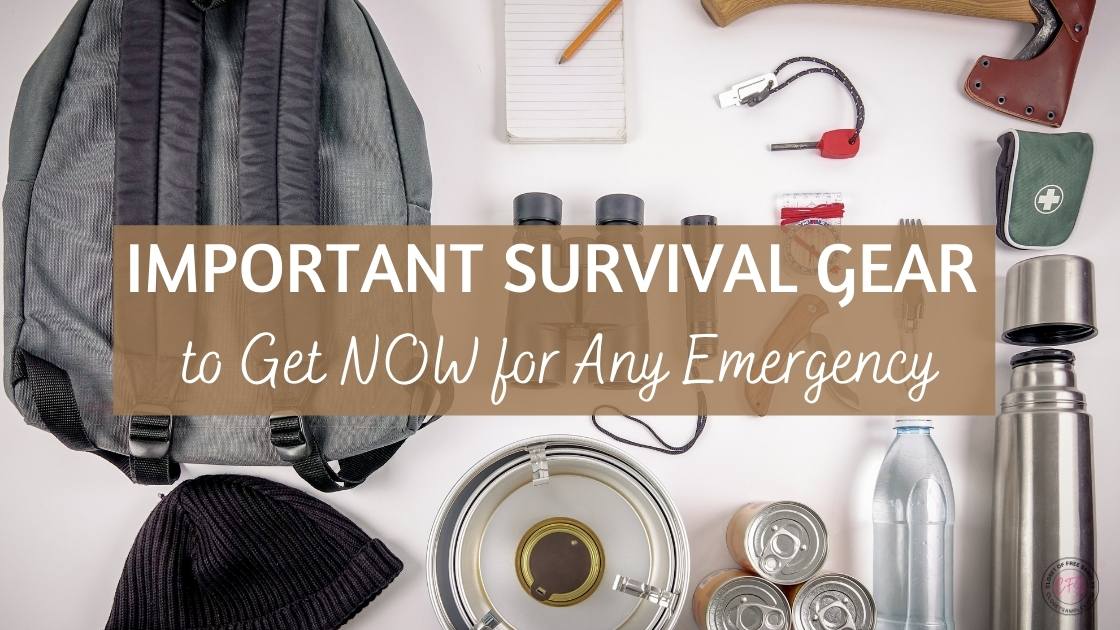 Important Survival Gear to Get NOW for Any Emergency closetsamples