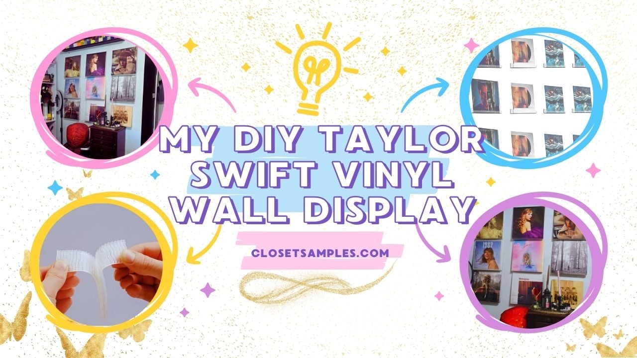 My DIY Taylor Swift Vinyl Wall Display: A Step-by-Step Guide