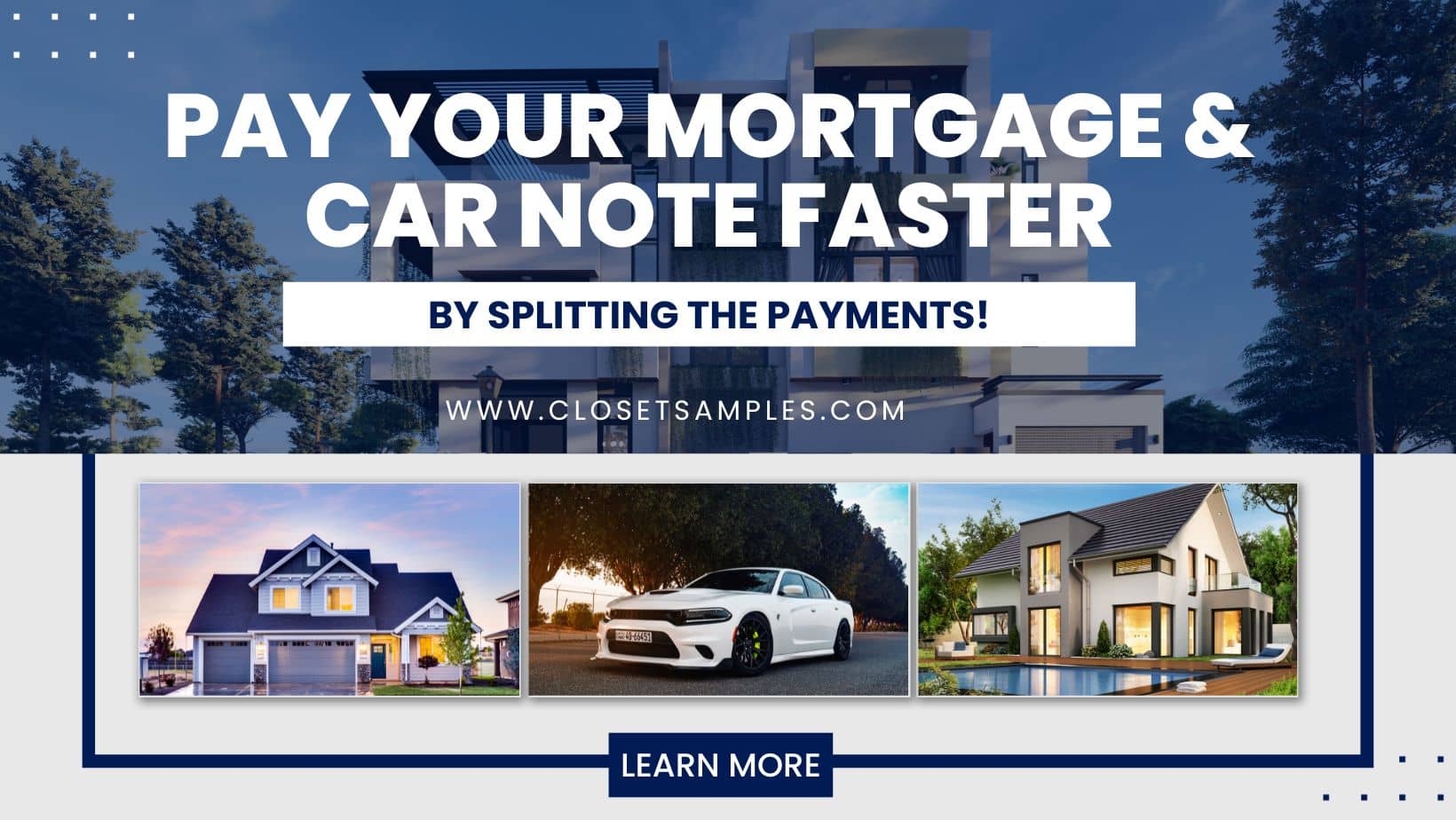 Pay Your Mortgage and Car Note Faster by Splitting the Payments closetsamples