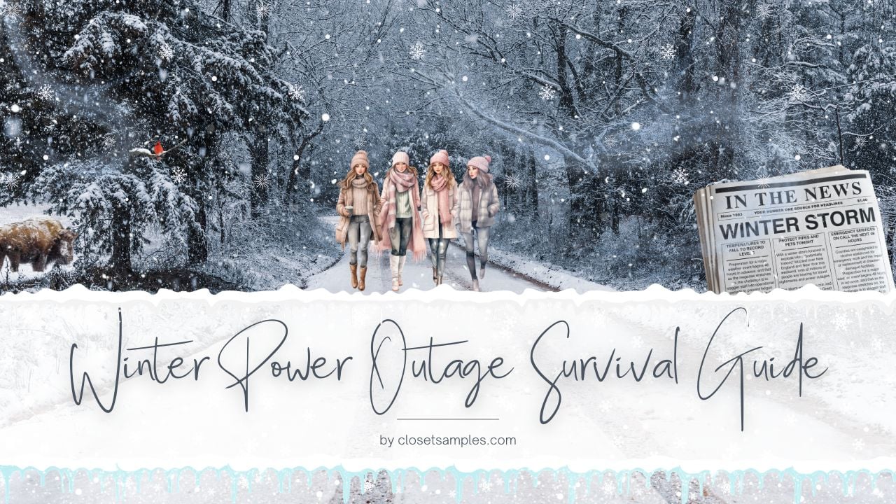 Winter Power Outage Survival Guide Stay Warm Safe and Entertained closetsamples