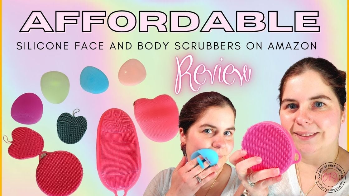 Affordable Silicone Face and Body Scrubbers on Amazon Review closetsamples