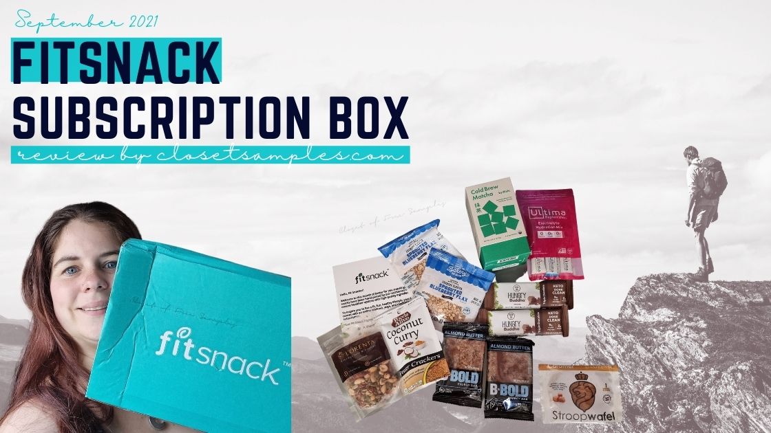 FitSnack Subscription Box September 2021 Review closetsamples
