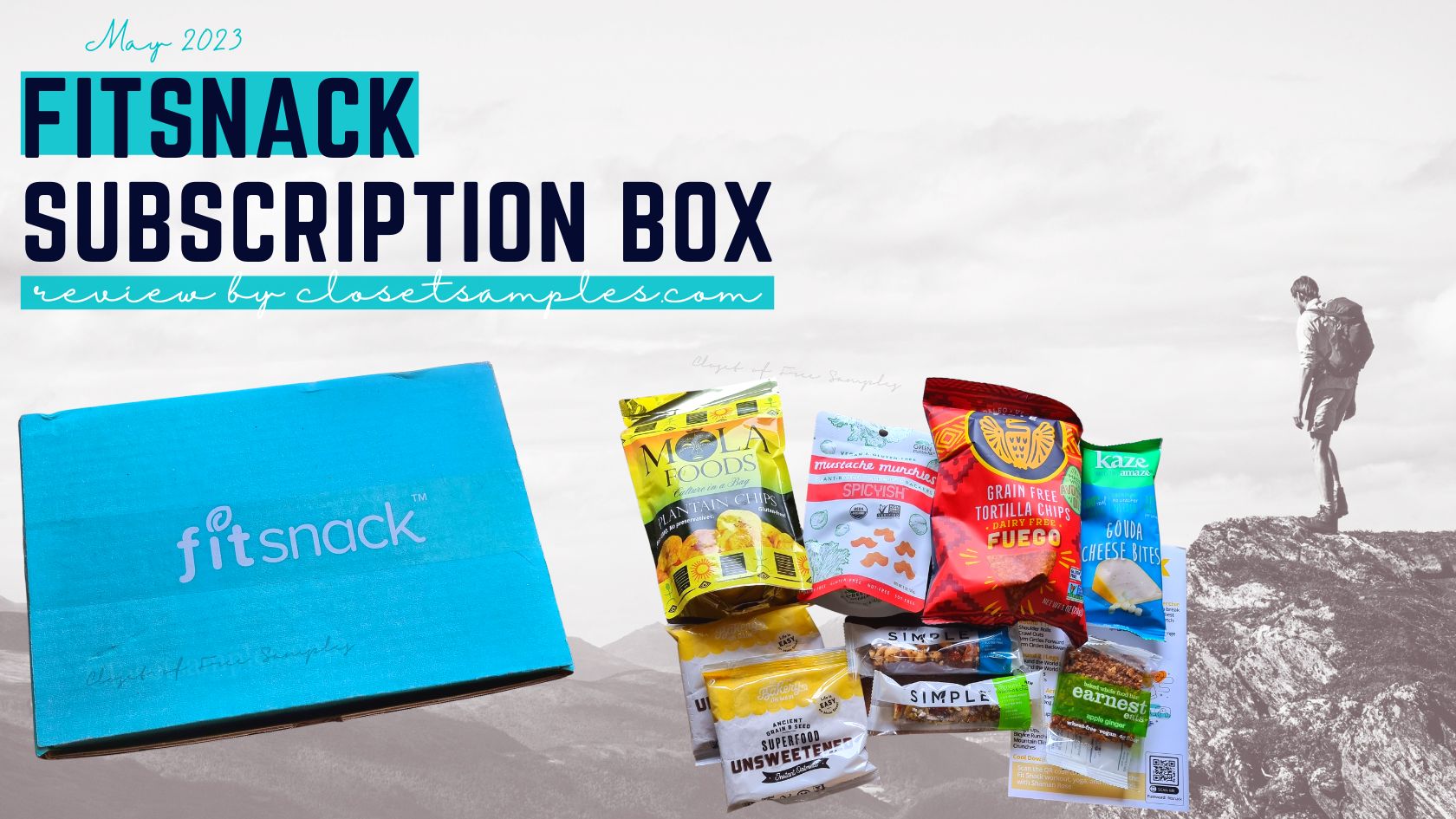 FitSnack Subscription Box May.