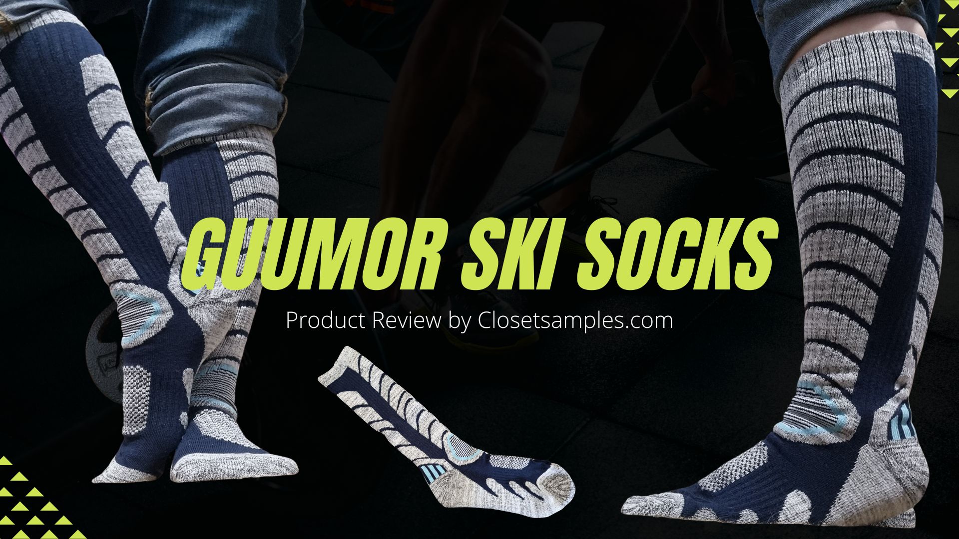 GUUMOR Ski Socks Review closetsamples