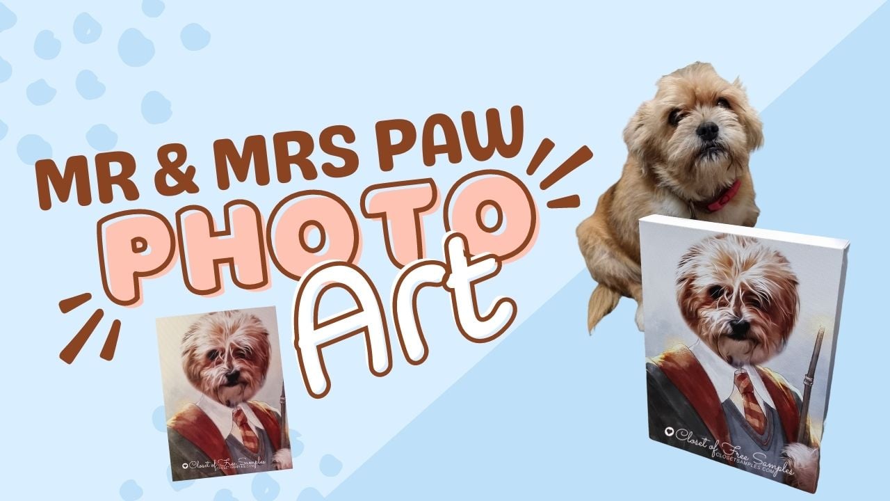 Gift Idea for Dog Lovers Mr Mrs Paw Photo Art closetsamples