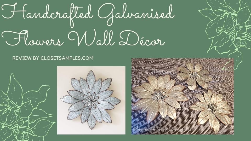 Handcrafted Galvanised Flowers...
