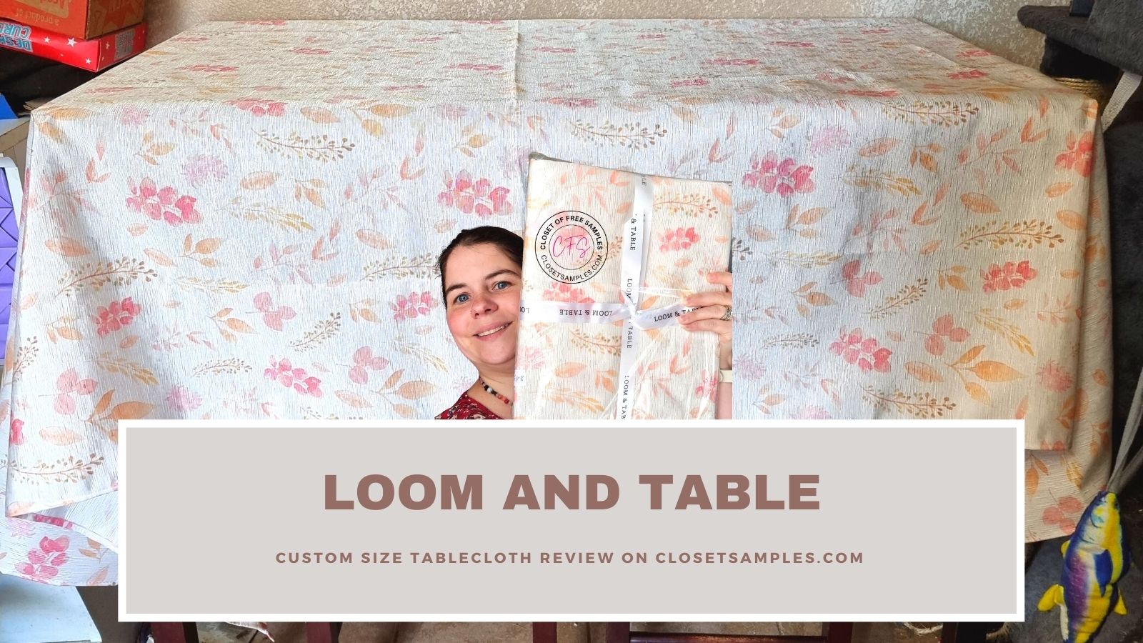 Loom and Table Custome Size Tablecloth Review