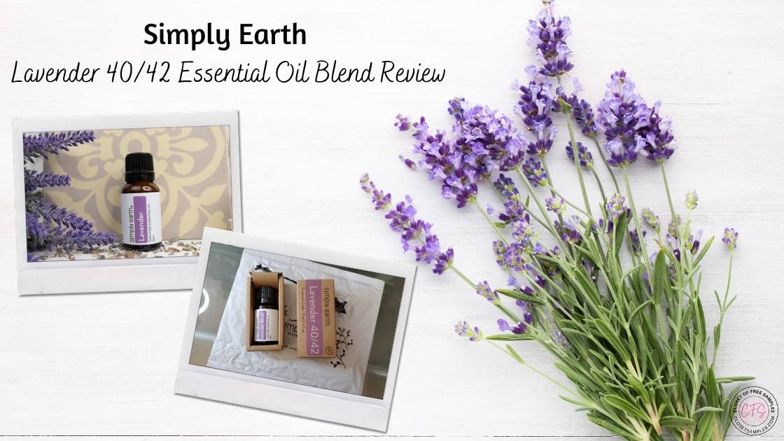 Simply Earth Lavender 4042 Essential Oil Blend Review closetsamples