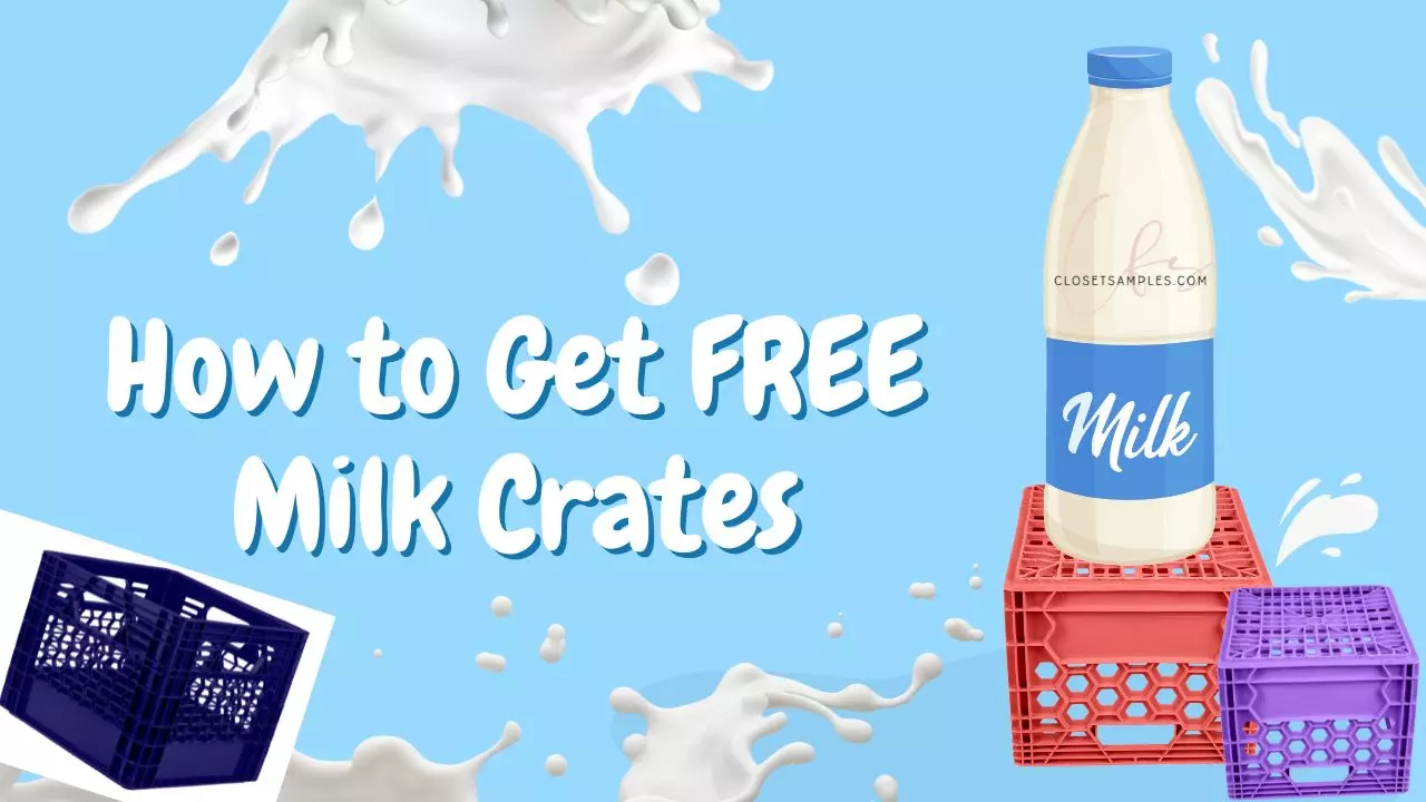 How to Get FREE Milk Crates