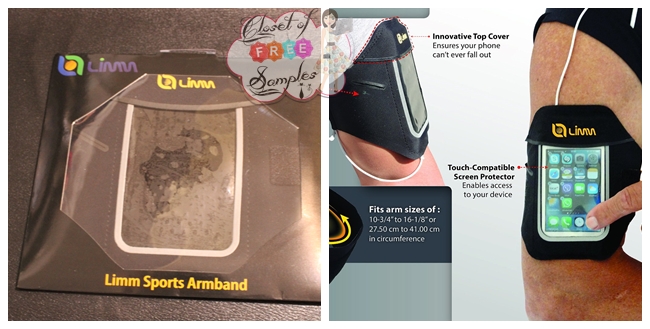 Limm Sport and Running Armband for iPhone 6 and Samsung Galaxy S5 and S4 #Review