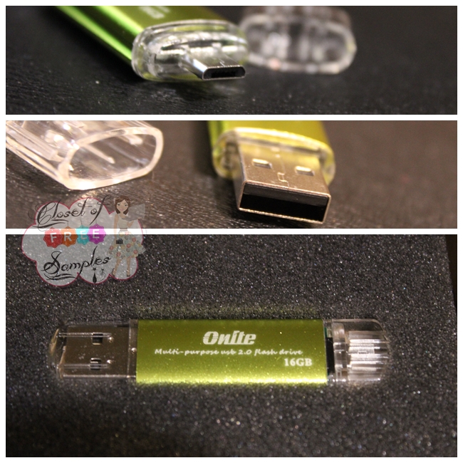 {Giveaway} 32GB OTG USB Flash Drive for Cell Phones & PCs #Review