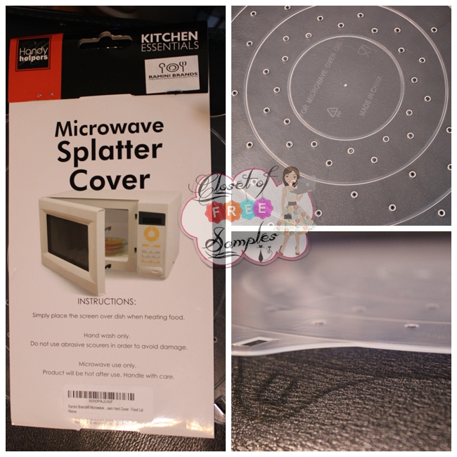 Microwave Splatter Cover