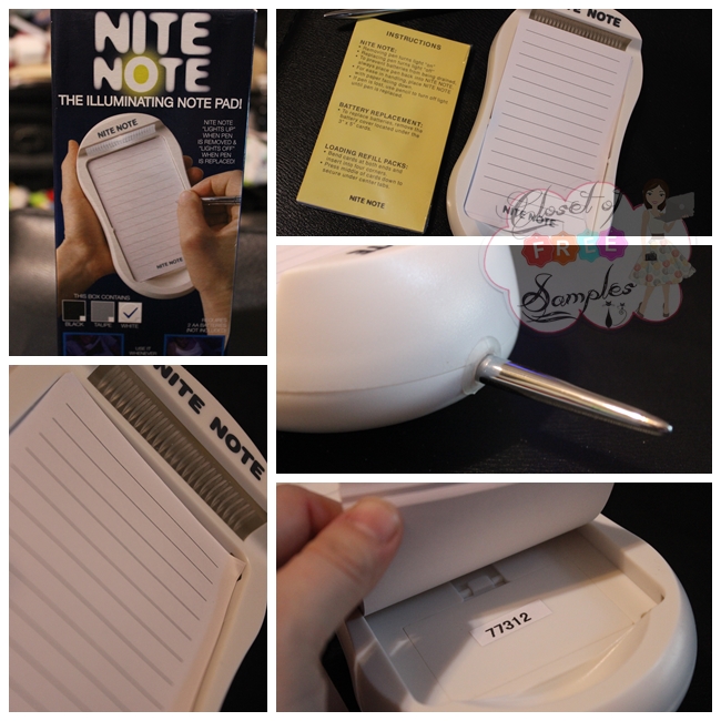 Dream Essentials Nite Note Nightime Notepad Review