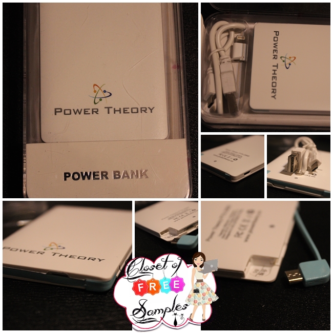 Power TheoryÂ® Credit Card-Sized 2500mAh Portable Charger #Review